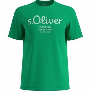 s.Oliver LOGO T-NOOS Pánské tričko, zelená, velikost obraz