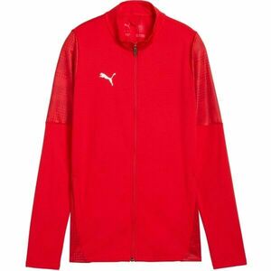 Puma TEAMCUP TRAINING JACKET W Dámská fotbalová bunda, červená, velikost obraz