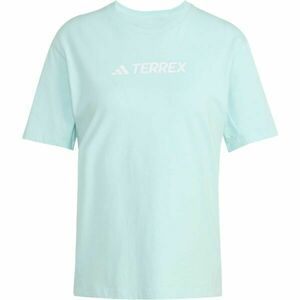 adidas TERREX LOGO TEE W Dámské outdoorové tričko, světle zelená, velikost obraz