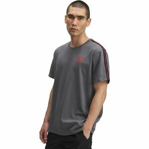Under Armour ICON HEAVYWEIGHT TEE Pánské triko, tmavě šedá, velikost obraz
