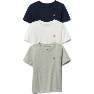 GAP V-BF SS SLD T 3PK Chlapecké tričko, bílá, velikost 3Y obraz