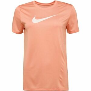 Nike DRI-FIT Dámské tričko, lososová, velikost obraz