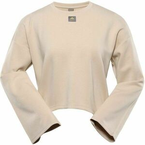 NAX SETA Dámská mikina, béžová, velikost obraz