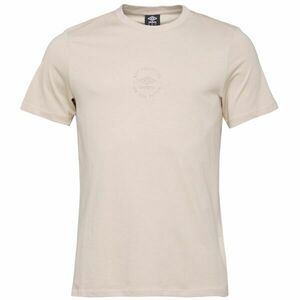 Umbro RLXS TEE ESSENTIALS Pánské triko, béžová, velikost obraz