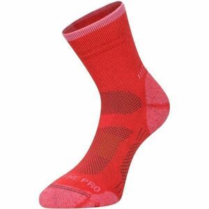 ALPINE PRO KEROWE Sportovní ponožky, červená, velikost obraz