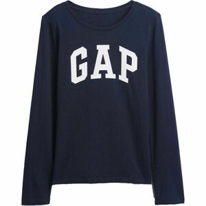 GAP V-FRCH LS LOGO TEE Dětské tričko, tmavě modrá, velikost obraz