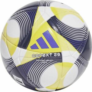 adidas CONEXT 25 LEAGUE Fotbalový míč, bílá, velikost obraz