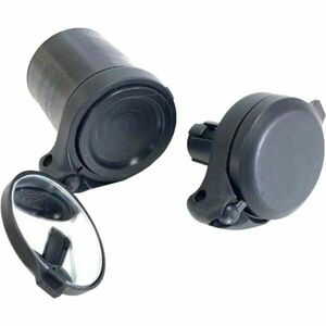 THE BEAM EUROPE CORKY URBAN Cyklistické zpětné zrcátko, černá, velikost obraz