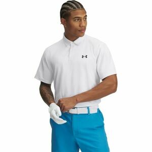 Under Armour T2G POLO Pánské polo triko, bílá, velikost L obraz