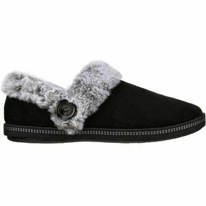 Skechers COZY CAMPFIRE Dámské zateplené pantofle, černá, velikost obraz