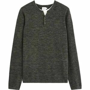 CELIO TECHILL Pánský svetr, tmavě šedá, velikost obraz