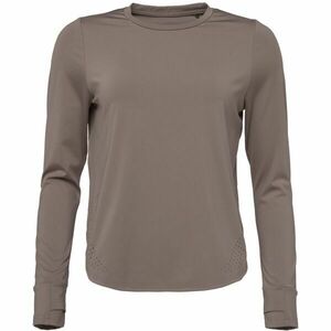 Lotto JOSHUANA Dámské triko s dlouhým rukávem, hnědá, velikost obraz