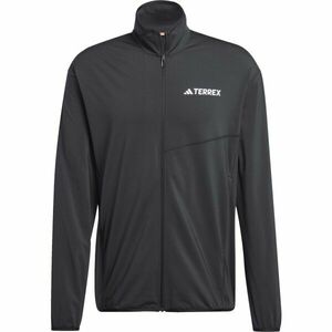 adidas MULTI TERREX CLIMAWARM FZ FL Pánská outdoorová bunda, černá, velikost obraz