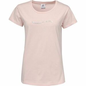 Russell Athletic SS CREW T-SHIRT Dámské tričko, růžová, velikost obraz