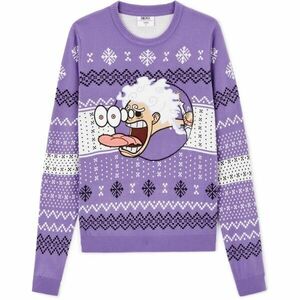 CELIO LJEONEUW Pánský svetr, fialová, velikost obraz