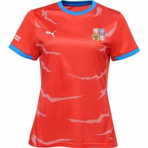 Puma CZECH HANDBALL JERSEY W HOME Dámský sportovní dres na házenou, červená, velikost obraz