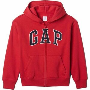 GAP V-BAS HERITAGE FZ Chlapecká mikina, červená, velikost obraz