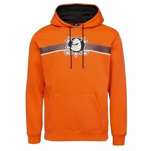 FANATICS ANAHEIM DUCKS WRIST SHOT HOODIE Mikina, oranžová, velikost XXL obraz