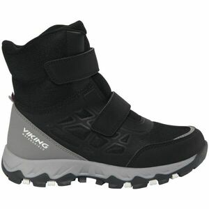 VIKING BY NORWAY TRACK WARM WP 2V Juniorská zimní obuv, černá, velikost obraz