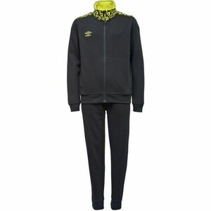 Umbro HOLLER Chlapecká tepláková souprava, černá, velikost 152-158 obraz