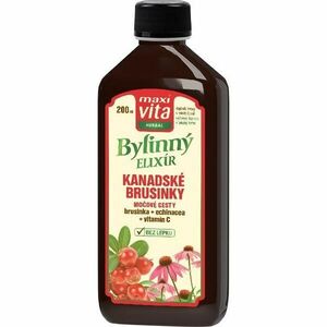 VITAR MAXI VITA HERBAL BYLINNÝ ELIXÍR BRUSINKA 200 ML Doplněk stravy, , velikost obraz