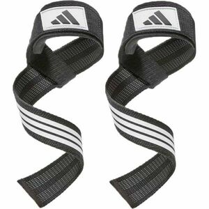 adidas LIFTING STRAPS Trhačky, černá, velikost obraz