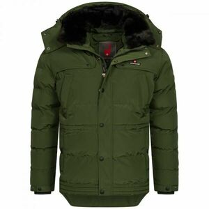 HOHENHORN ADAMELO Pánská zimní bunda, zelená, velikost obraz
