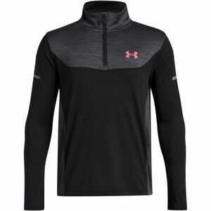 Under Armour TECH UTILITY 1/4 ZIP Chlapecká mikina, černá, velikost M obraz