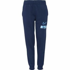 Nike CLUB FLEECE Dětské tepláky, tmavě modrá, velikost obraz
