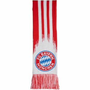 adidas FC BAYERN SCARF Fanouškovská šála, červená, velikost UNI obraz