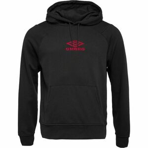 Umbro ICONIC HOODIE Pánská mikina, černá, velikost obraz