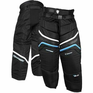 Tempish SIXTH SENSE T2.0 JR Dětské brankářské kalhoty na florbal, černá, velikost obraz