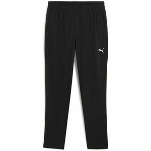 Puma M TAD ESSENTIALS WOVEN TAPERED PANT Pánské sportovní tepláky, černá, velikost obraz