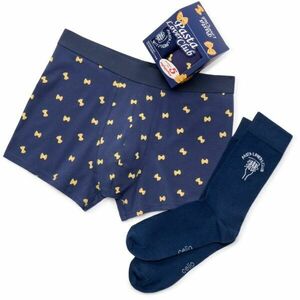 CELIO XMIBOPASTA Boxerky a ponožky v dárkovém balení, tmavě modrá, velikost obraz
