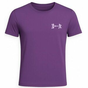 EG DERMIS S/S W Dámské lycrové triko, fialová, velikost obraz