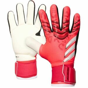 adidas PREDATOR COMPETITION Pánské brankářské rukavice, červená, velikost obraz