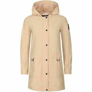 NAX ARESA Dámský kabát s kapucí, béžová, velikost obraz