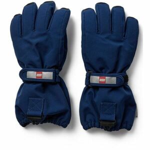 LEGO® kidswear LWAZUN 705 Dětské lyžařské rukavice, tmavě modrá, velikost 134-140 obraz