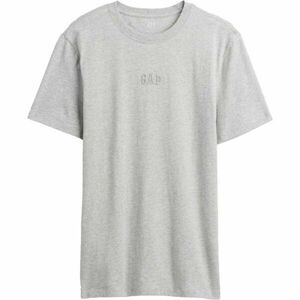 GAP V-FRCH MINI LOGO TEE Pánské tričko, šedá, velikost obraz