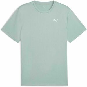 Puma M TAD ESSENTIALS SOLID CAT TEE Pánské triko, světle modrá, velikost obraz