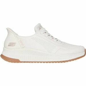 Skechers BOBS SQUAD 4 Dámská vycházková obuv, bílá, velikost obraz