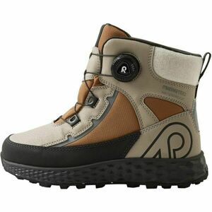 REIMA HALLAVA QUICKLOCK Dětská zimní obuv, hnědá, velikost obraz