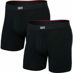 SAXX VIBE XTRA SOFT COMFORT 2PK Pohodlné boxerky, černá, velikost obraz