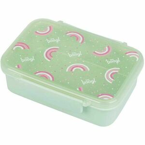 BAAGL DUHA Box na svačinu s přihrádkami, zelená, velikost obraz