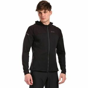 KILPI MEMPHIS Pánská mikina s kapucí, černá, velikost obraz