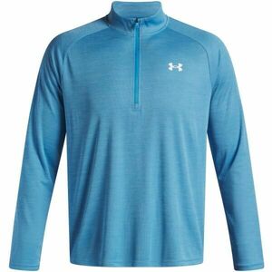 Under Armour TECH TEXTURED Pánské tričko, světle modrá, velikost S obraz