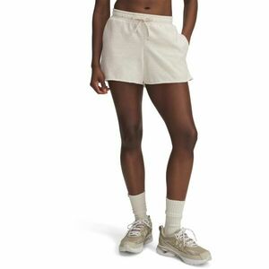 Under Armour RIVAL TERRY SHORT Dámské šortky, béžová, velikost obraz