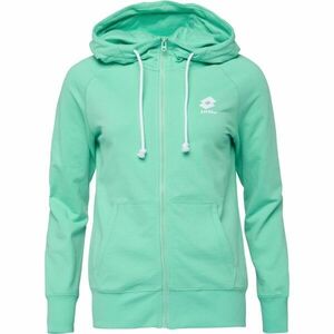 Lotto SMART OG FULL-ZIP HOODIE Dámská mikina, zelená, velikost obraz