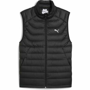 Puma PACKLITE DOWN VEST Pánská vesta, černá, velikost obraz