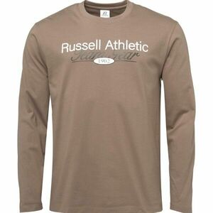 Russell Athletic T-SHIRT Pánské tričko, hnědá, velikost obraz
